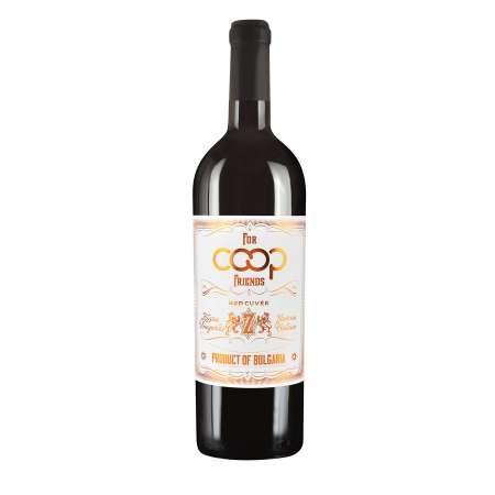 Вино Four Friends COOP Red Cuvee 0.750мл